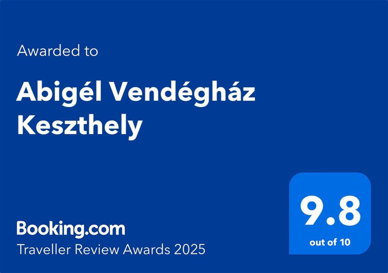 Abigel Vendeghaz Keszthely别墅 外观 照片